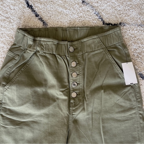 NWT Mavi Olive Green High Waist Jeans - Size 27 - Picture 3 of 5